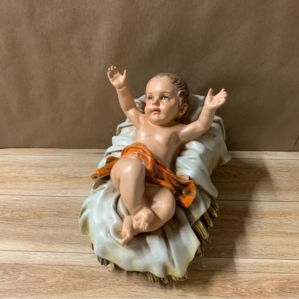 New Baby Jesus Figurine Religious Statue 6” Religion Holy Family Nativity Manger